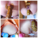 In at least 19 scenes, a woman shits for the camera from a close & nasty perspective. Nice, firm turds every time. Presented in 720P HD. 494MB, MP4 file. About 21 minutes.